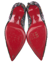 Load image into Gallery viewer, CHRISTIAN LOUBOUTIN Hot Chick Starlight Suede Pumps