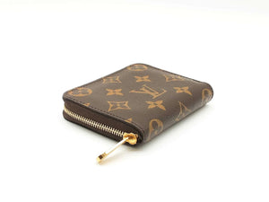 Louis Vuitton Small Monogram Canvas Zippy Coin Pouch