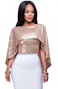 Goddess Sequin Top