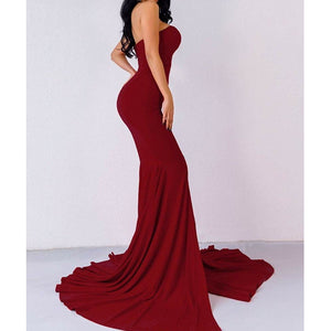 Strapless Evening Gown Dress