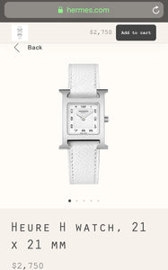 HERMÈS Watch