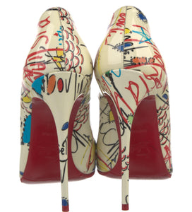 Christian Louboutin Patent Leather D'Orsay Pumps