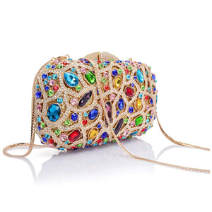 Crystal Clutch Bag