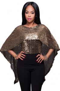 Goddess Sequin Top