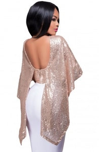 Goddess Sequin Top