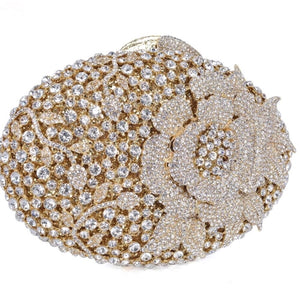 Crystal Rose Clutch