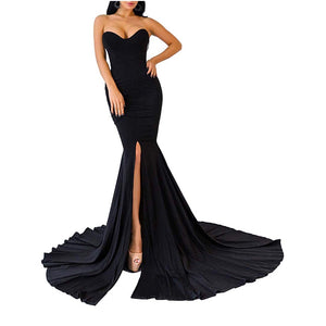 Strapless Evening Gown Dress