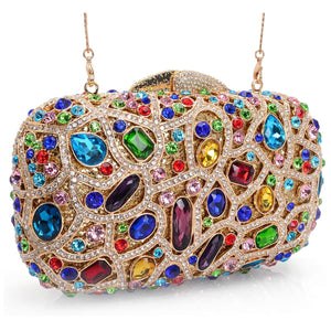 Crystal Clutch Bag